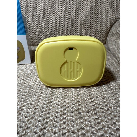 Bluetooth Wireless Retro Style Speaker Yellow By Orbit Portable Compact - Picture 3 of 5